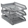 Multifunctional File Rack with Drawers: Desktop Storage for Office  (4/3 Layers)