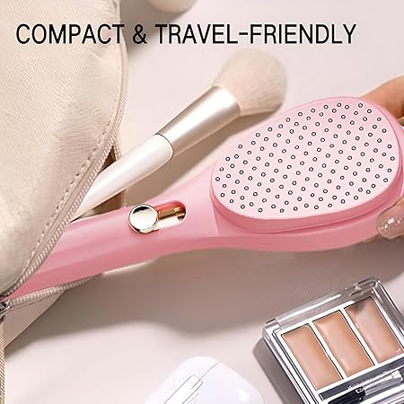 2 IN 1 Self-Cleaning Anti-Static Massage Comb, Self Cleaning Hair Brush, Massage Comb For Hair, Retractable Rotary Lift Self-Cleaning Comb, Women's Hair Styling Tool